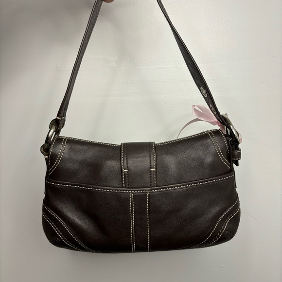 SOLD coach vintage brown leather soho bag 🎀 - Picture 2 of 9